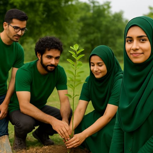 Meet the Changemakers – Shajar Dost Team Team members of Shajar Dost participating in fieldwork and outreach with cultural respect and unity